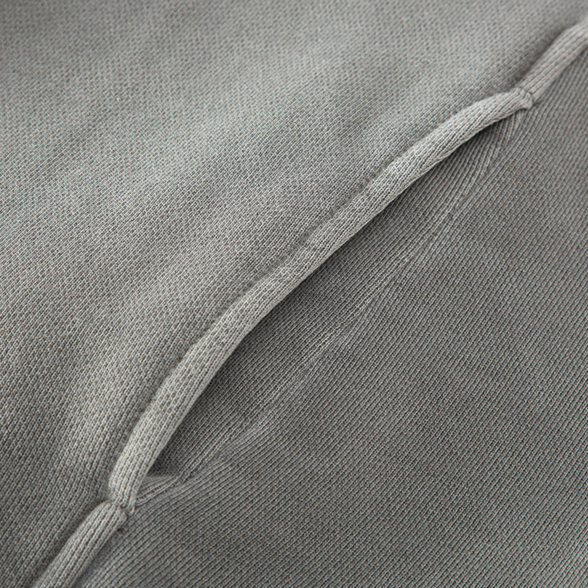 MALTA Heavyweight Washed Turtleneck Hoodie – 380 GSM Cotton | AKMANT