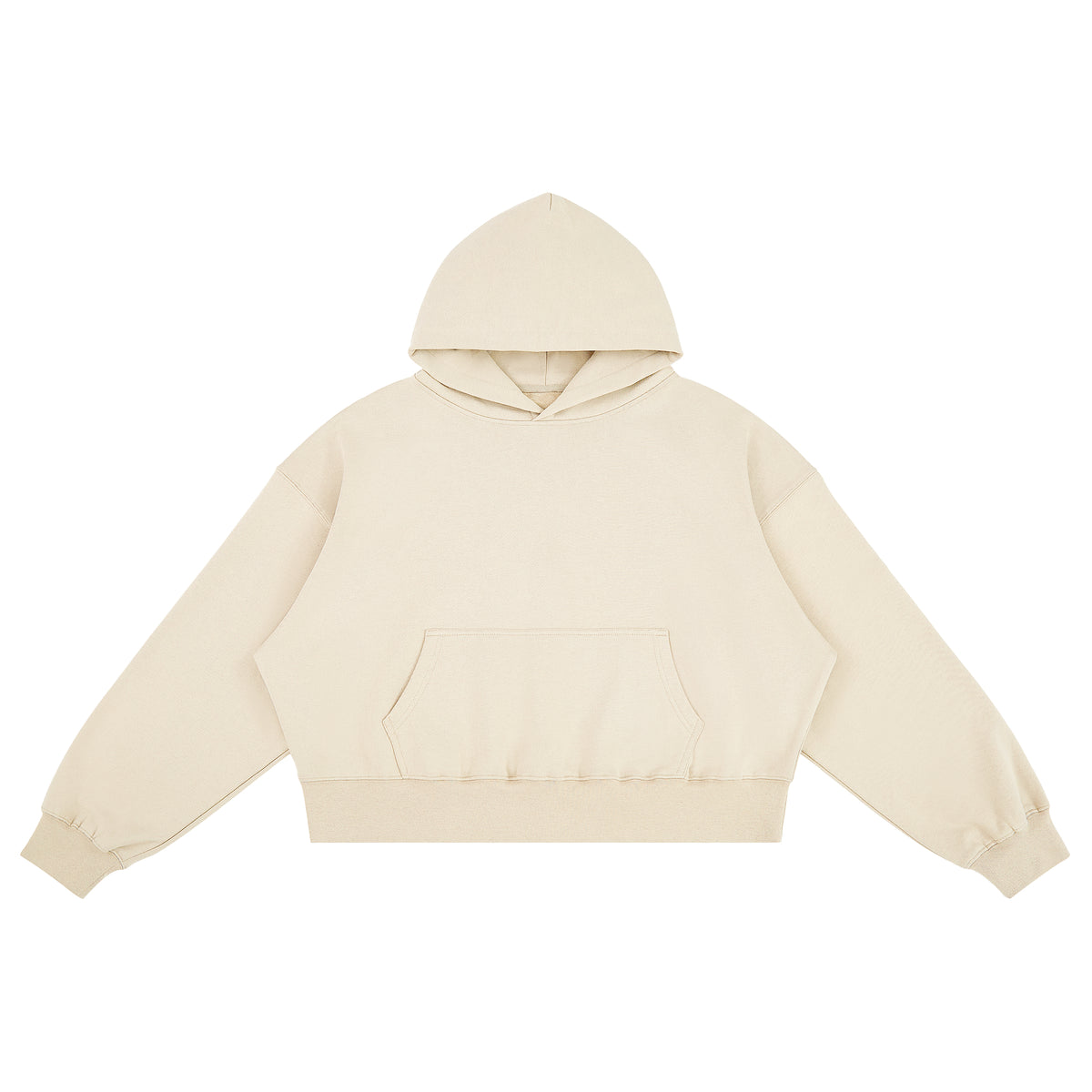 LOOP Heavyweight Boxy Hoodie – 380 GSM Cotton