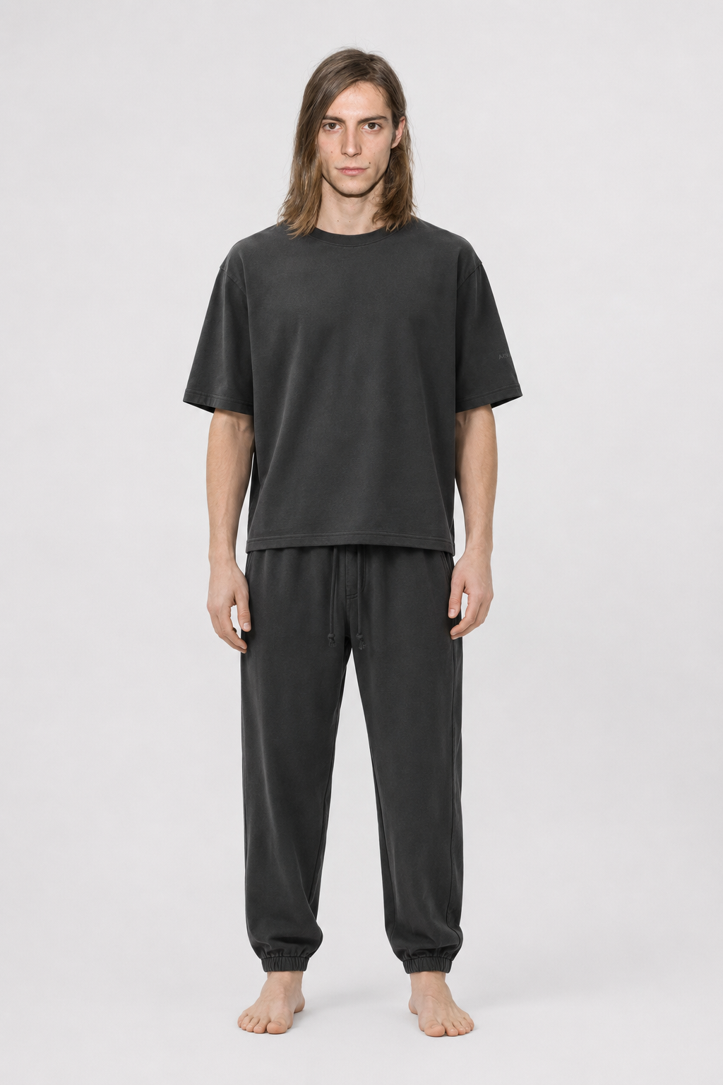 JOSEY Heavyweight Washed Jogger Pants | AKMANT