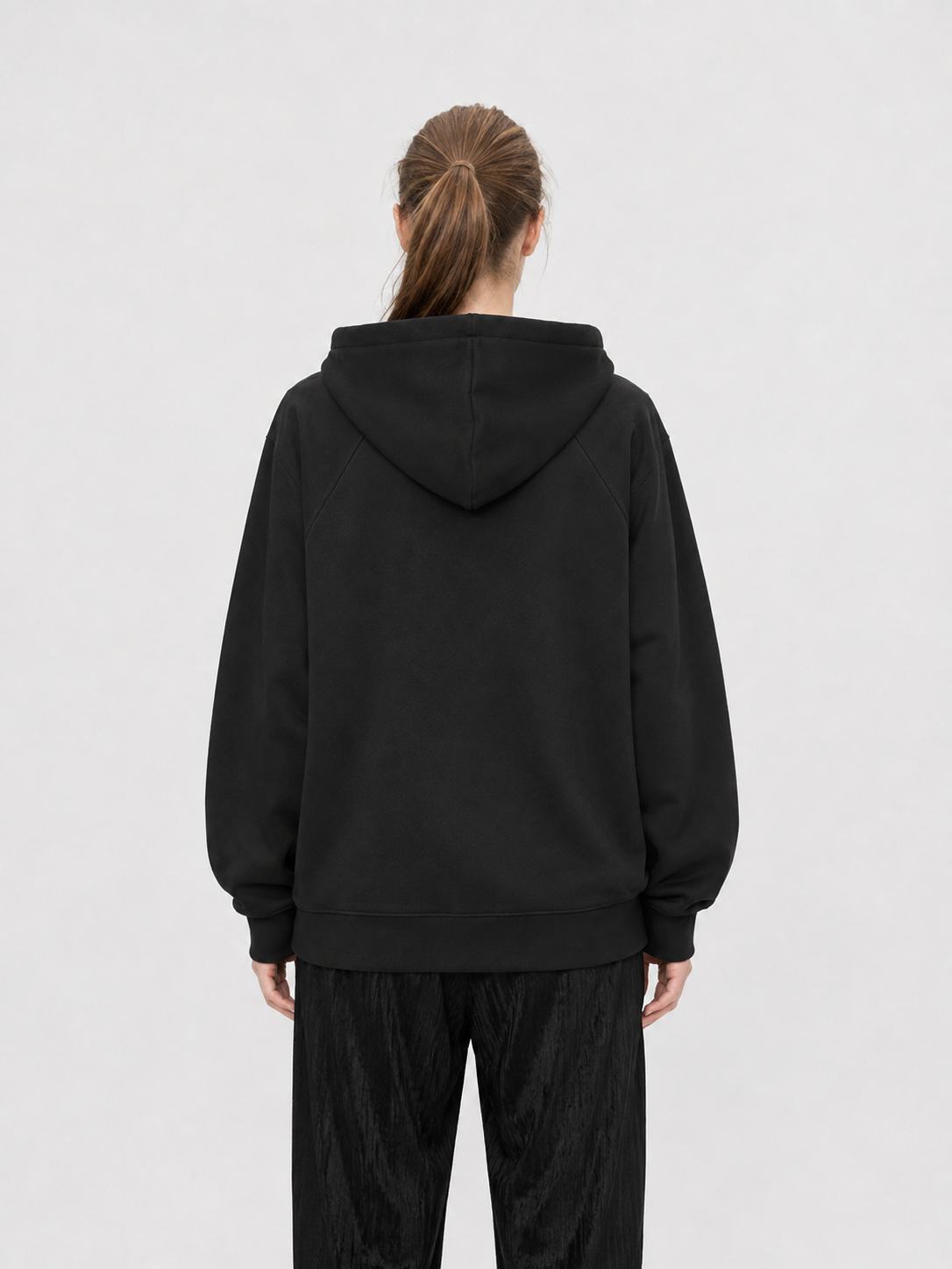 EIDAL Heavyweight Full-Zip Cotton Hoodie | AKMANT