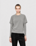 ODDITY Unisex Layered Long-Sleeve T-Shirt | AKMANT