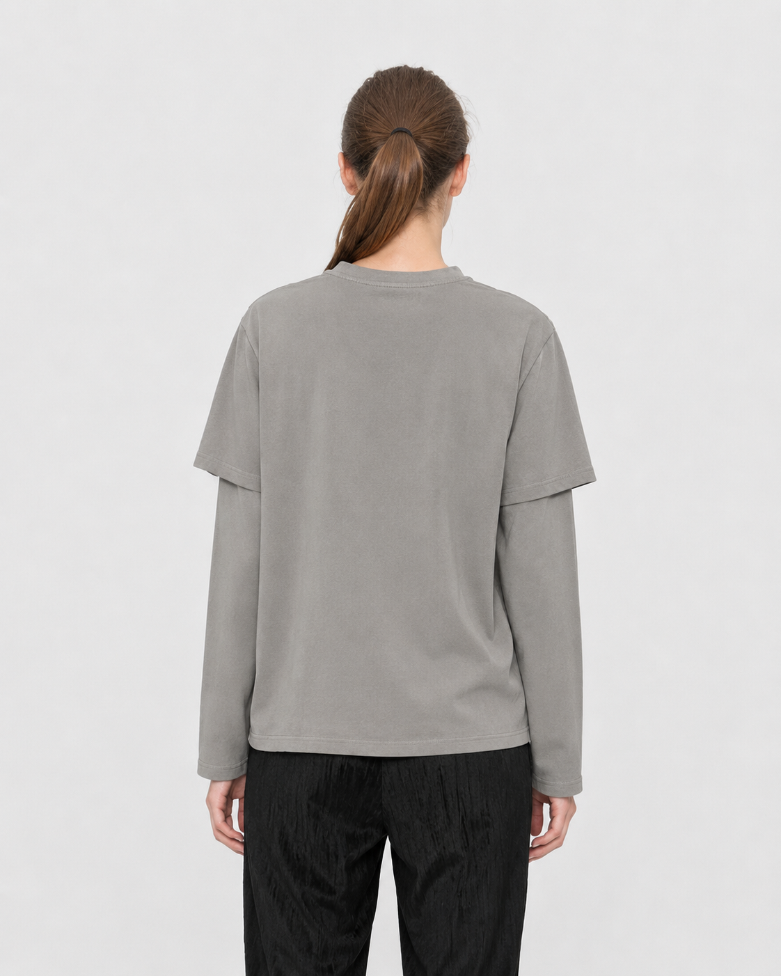 ODDITY Unisex Layered Long-Sleeve T-Shirt | AKMANT