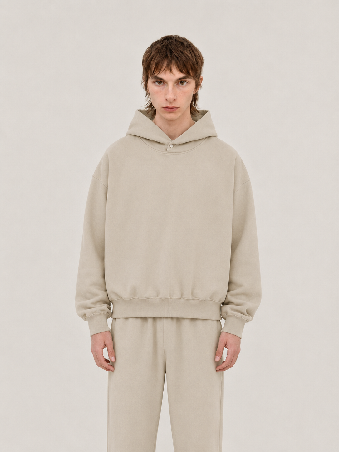 STEEP Oversized 380 GSM Cotton Hoodie | AKMANT Essentials
