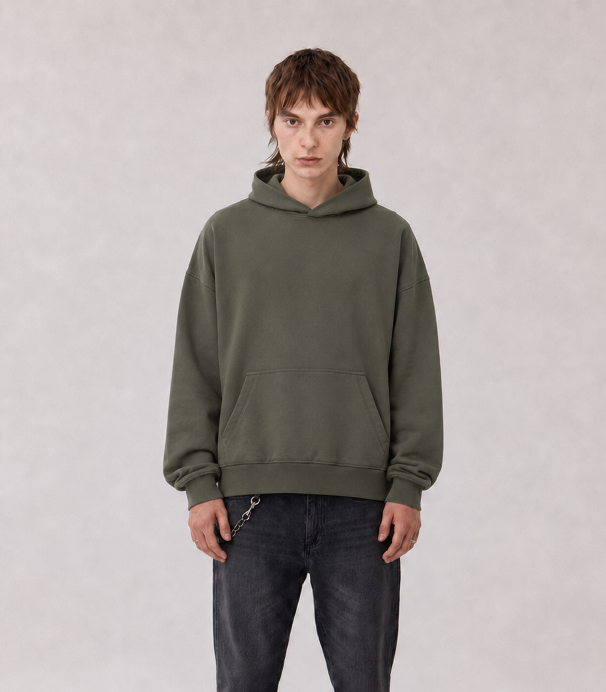 LOOP Heavyweight Boxy Hoodie – 380 GSM Cotton