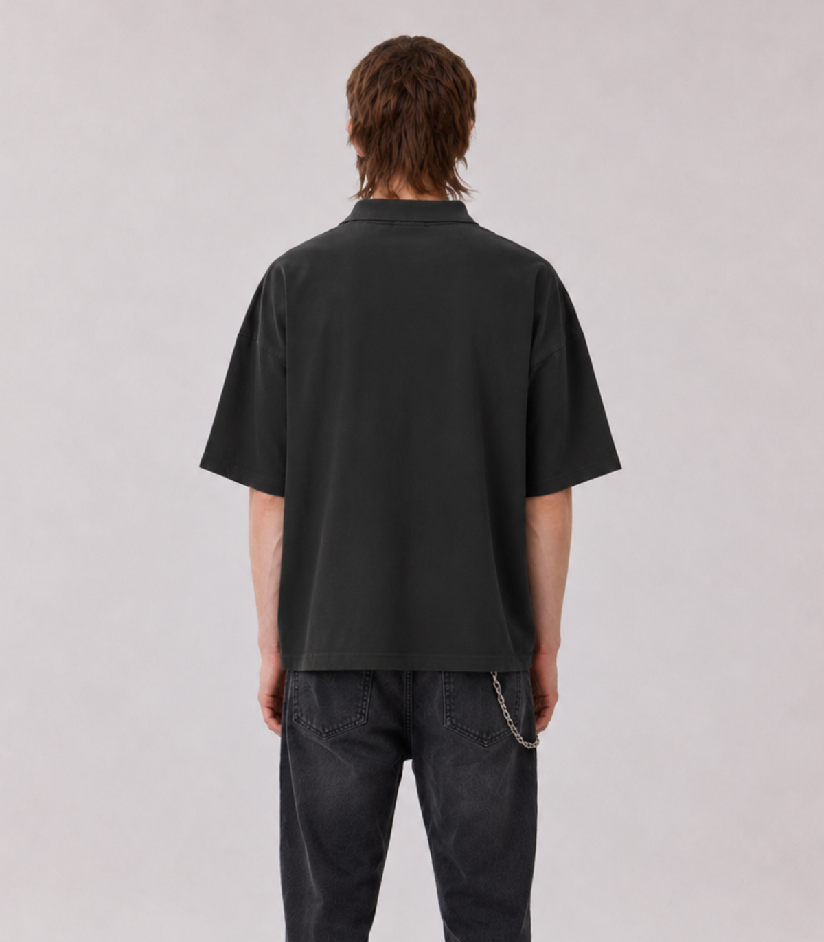 OTTO Oversized Cotton Polo Shirt / Essentials / AKMANT