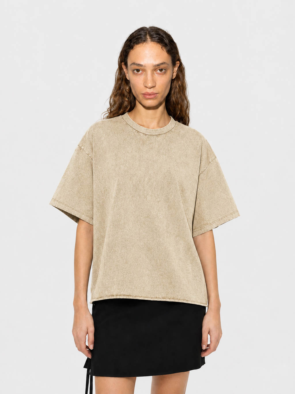 SPECTRE Heavyweight Snow-Washed Oversized T-Shirt / Essentials /AKMANT