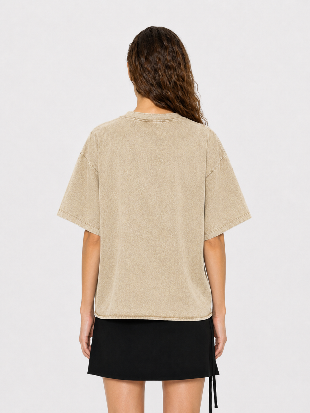 SPECTRE Heavyweight Snow-Washed Oversized T-Shirt / Essentials /AKMANT