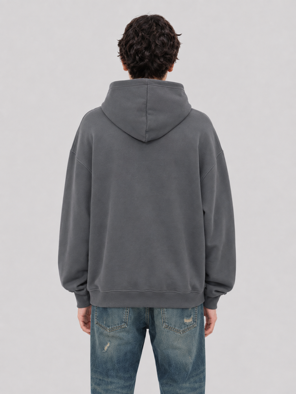 OCTOPUS Oversized Washed Hoodie