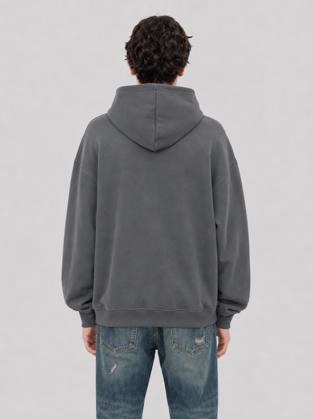 OCTOPUS Oversized Washed Hoodie